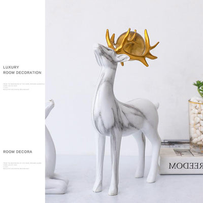 Deer Figurine Decor