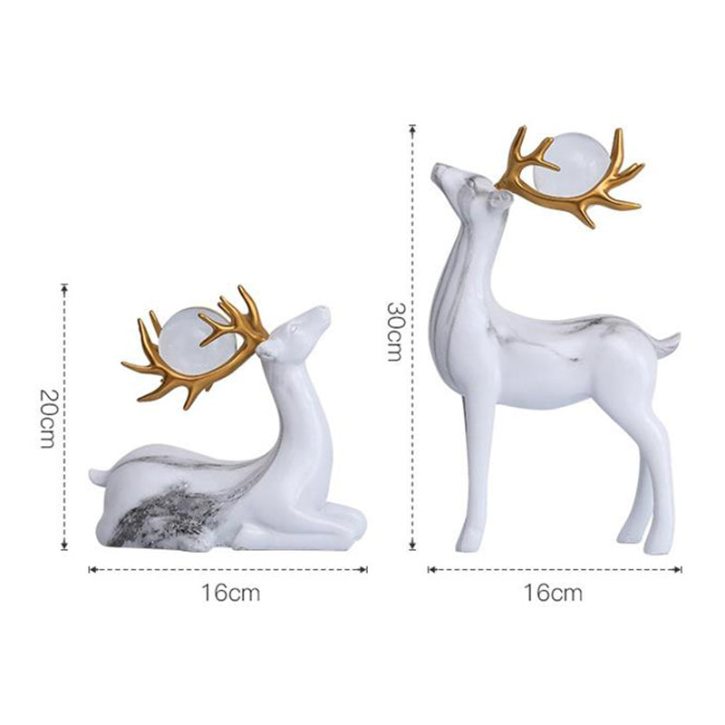 Deer Figurine Decor