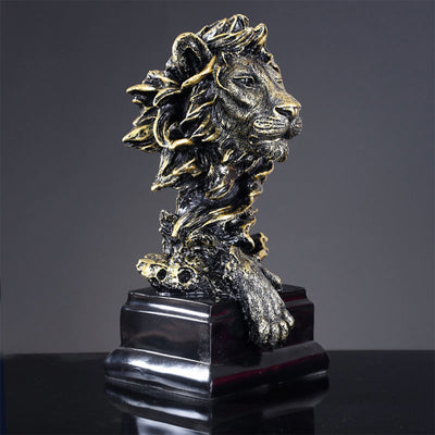 Lion Statue Home Decor