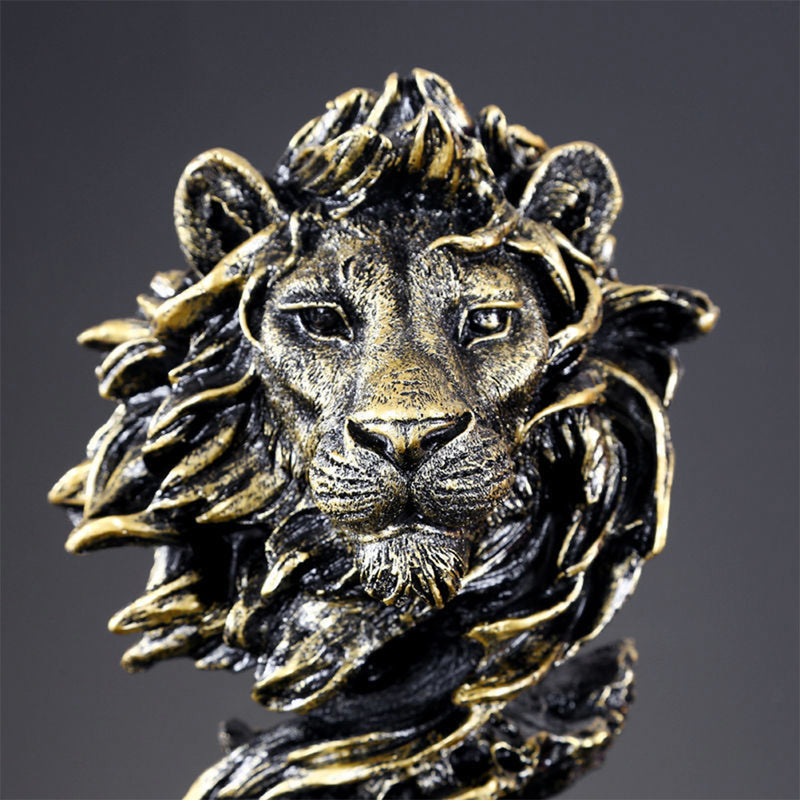 Lion Statue Home Decor