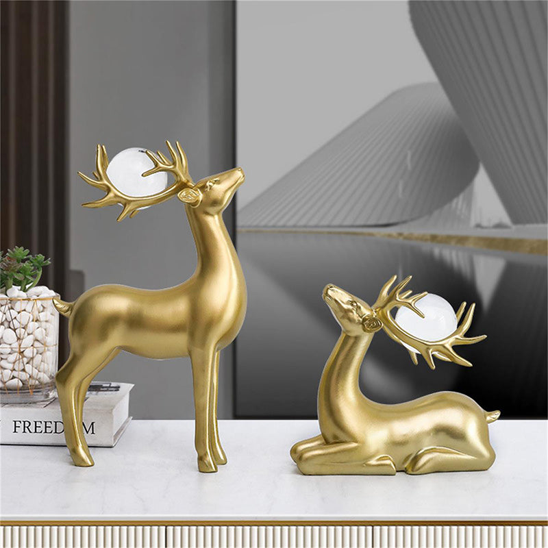 Deer Figurine Decor