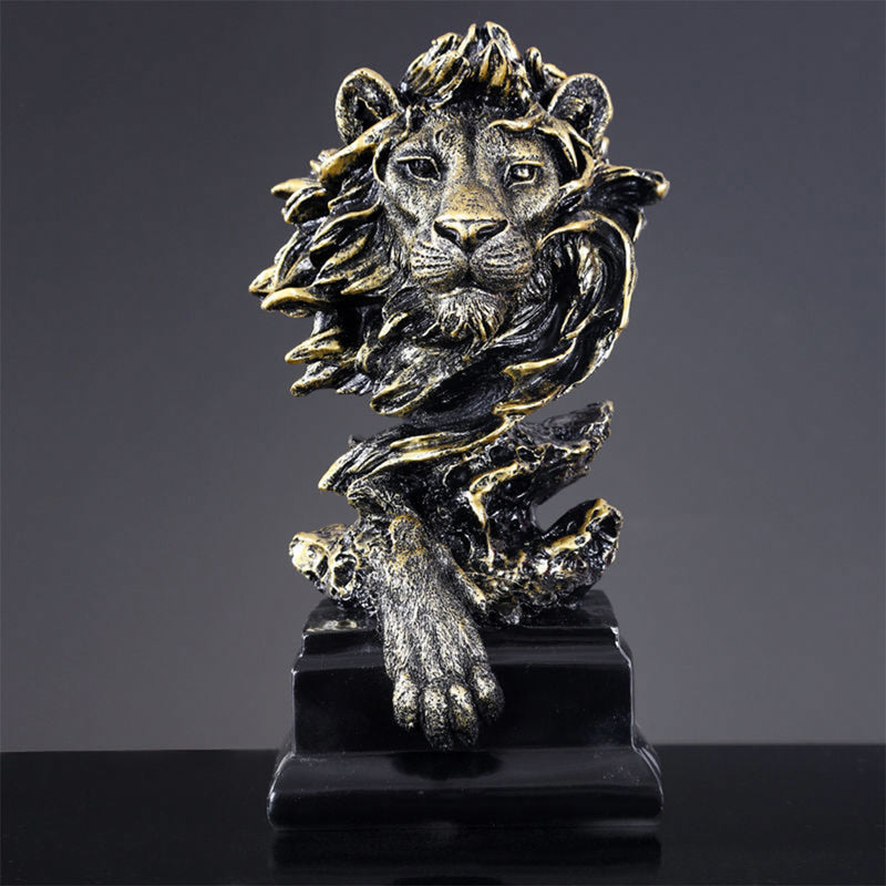 Lion Statue Home Decor