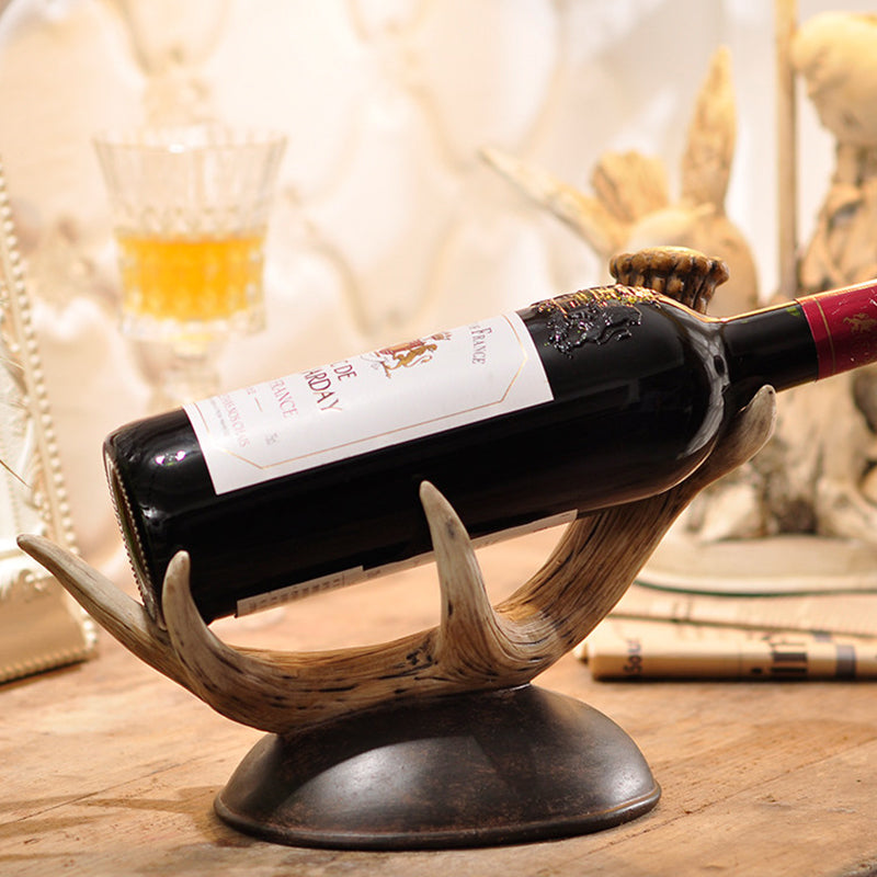 Deer Antler Wine Rack