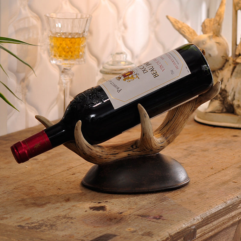 Deer Antler Wine Rack