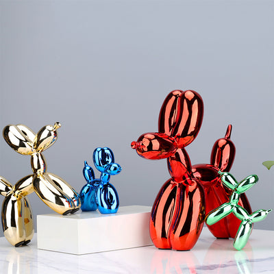 Plating Balloon Dog Sculpture