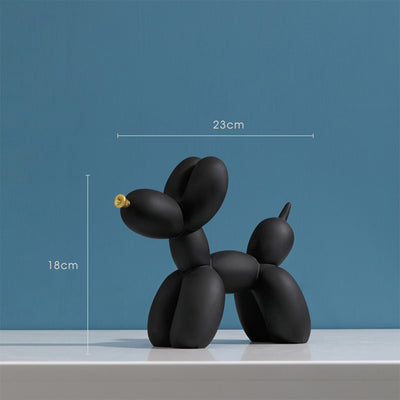 Matte Balloon Dog Sculpture