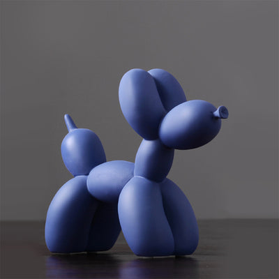 Matte Balloon Dog Sculpture