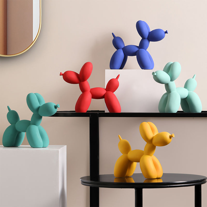 Matte Balloon Dog Sculpture