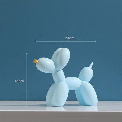 Matte Balloon Dog Sculpture