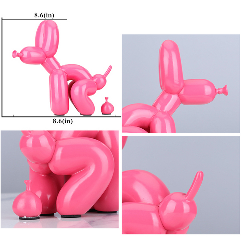 Poop Balloon Dog Sculpture