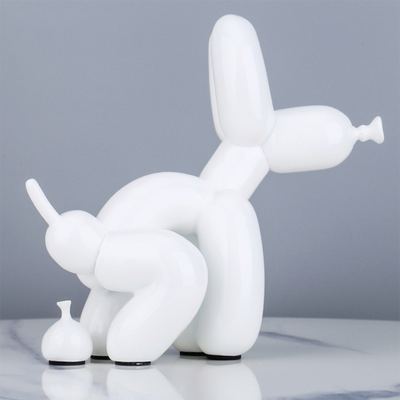 Poop Balloon Dog Sculpture