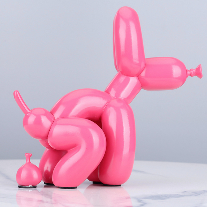 Poop Balloon Dog Sculpture