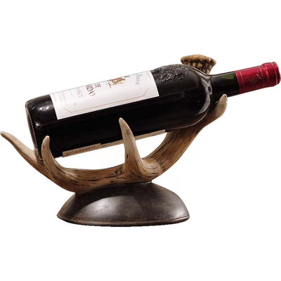 Deer Antler Wine Rack