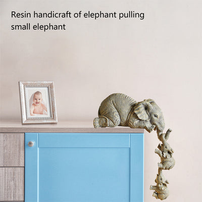 elephant hanging decor statue