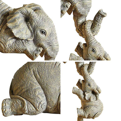 elephant hanging decor statue