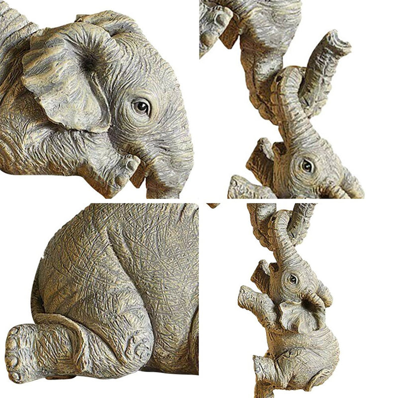 elephant hanging decor statue