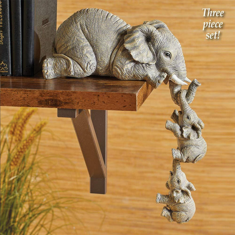 elephant hanging decor statue