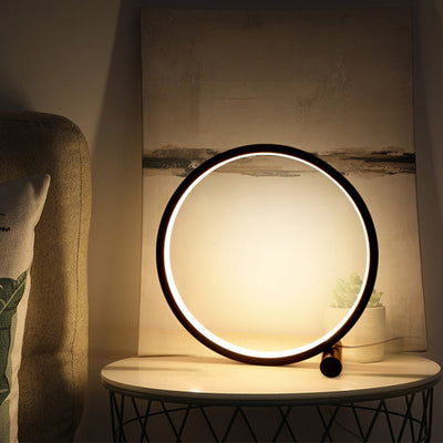 LED Circle Table Lamp